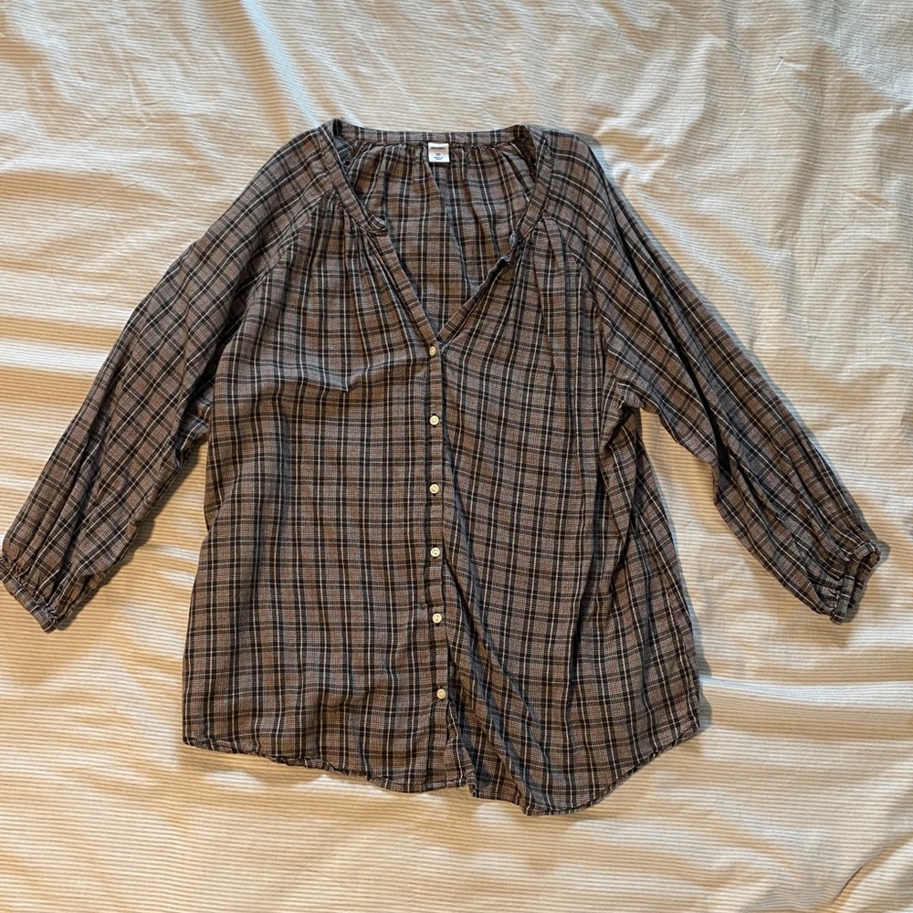 Black/grey/pink Old Navy top